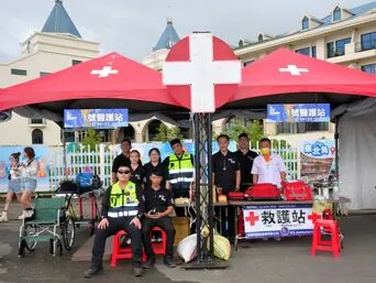 活動救護與醫療站待命